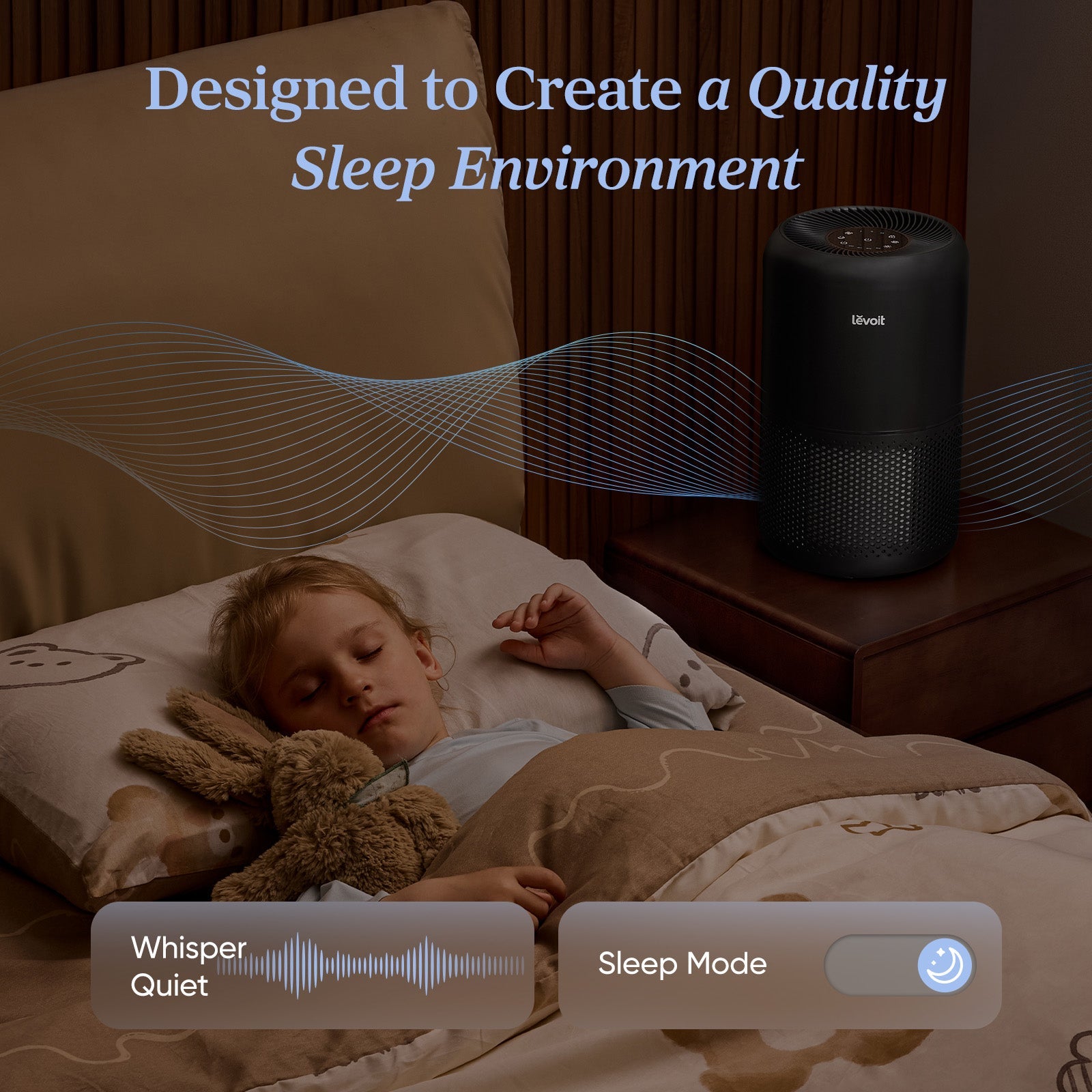 Levoit Core 300-P Black Air Purifier - Image 7